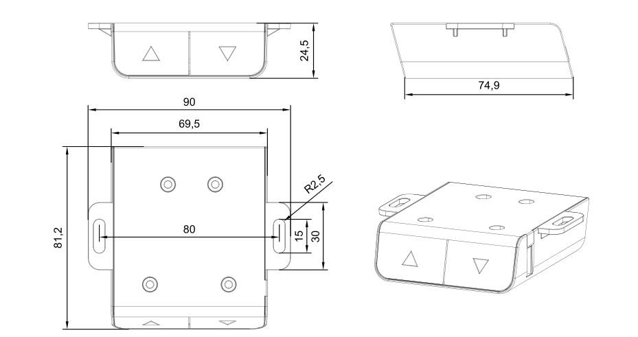 2 键集成控制器