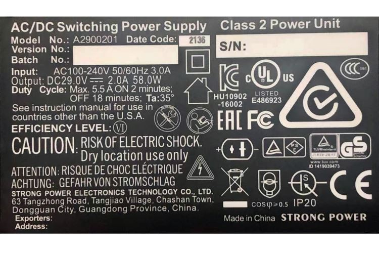 AC/DC Switching Power Supply